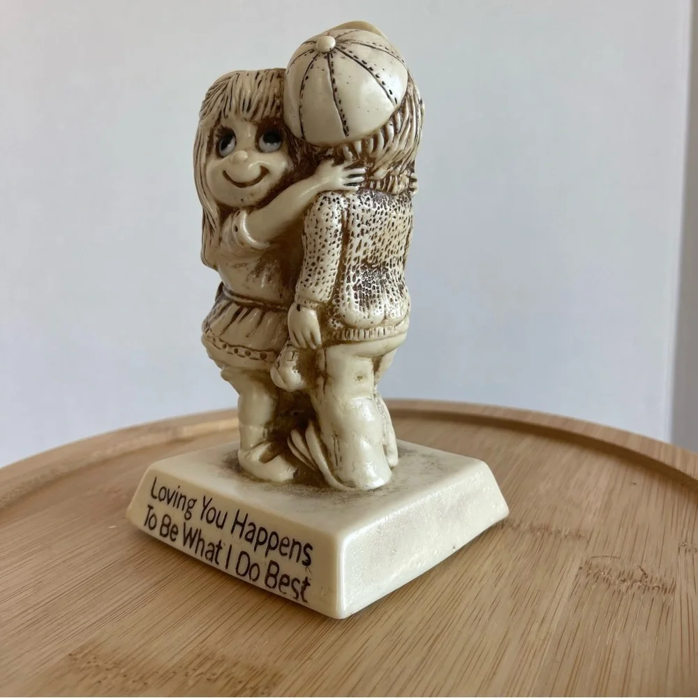 Ivory 'Loving You Happens To Be What I Do Best' Figurine - Home Party Decor